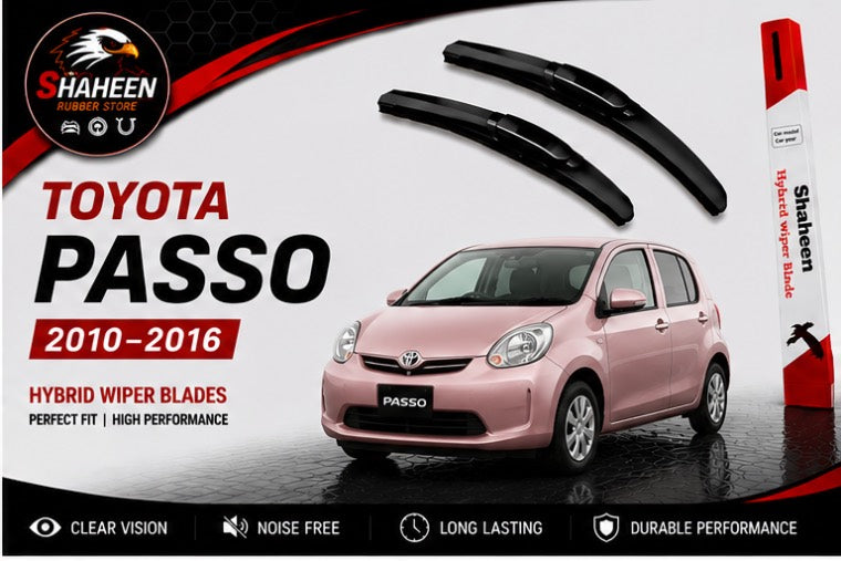 Toyota Passo Wiper blades 2 Piece