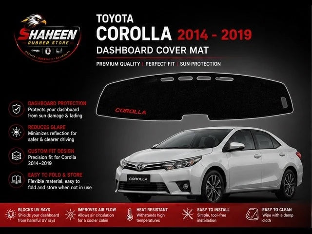 Toyota Corolla Dashboard mats