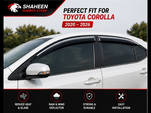 Toyota Corolla Air Press & Window Visor (2020-2026)