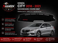 Honda City Dashboard mats (2018-2021)