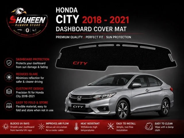 Honda City Dashboard mats (2018-2021)