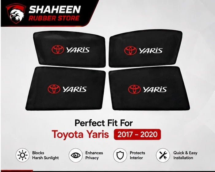 Toyota Yaris Sedan Sun shades (2017-2020)
