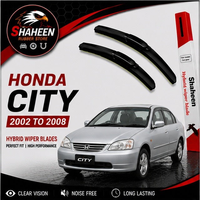 Honda City Wiper blades (2002-2008)