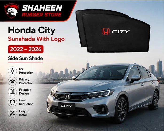 Honda City Sun shades 4 Sided